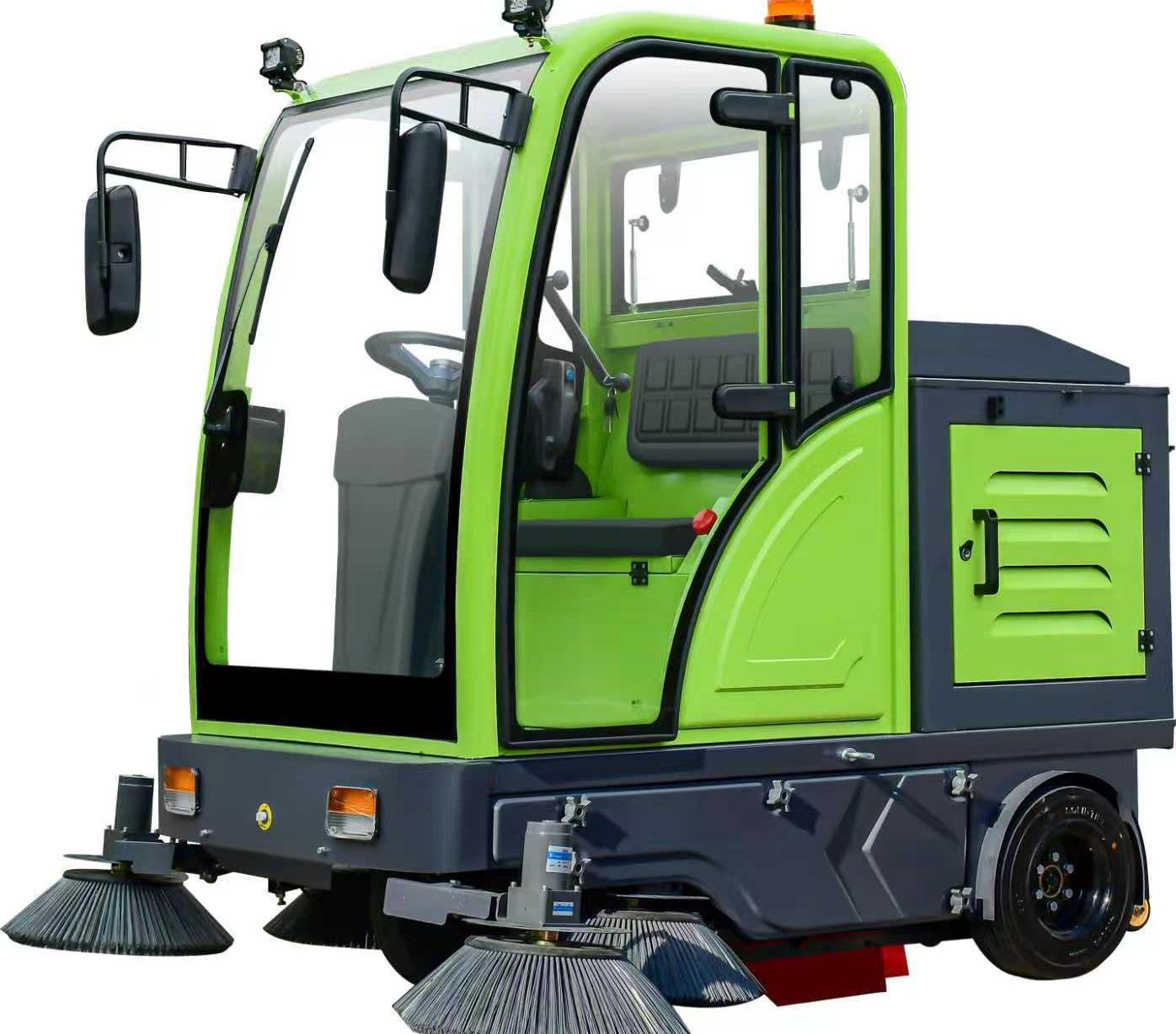 Barredora eléctrica de gran potencia con una anchura de limpieza de 2000 mm y un depósito de polvo de 240 litros. Cableado impermeable y autonomía de 3 a 5 horas. Ideal para parques municipales e industriales. Obtenga un presupuesto FCL de fábrica.