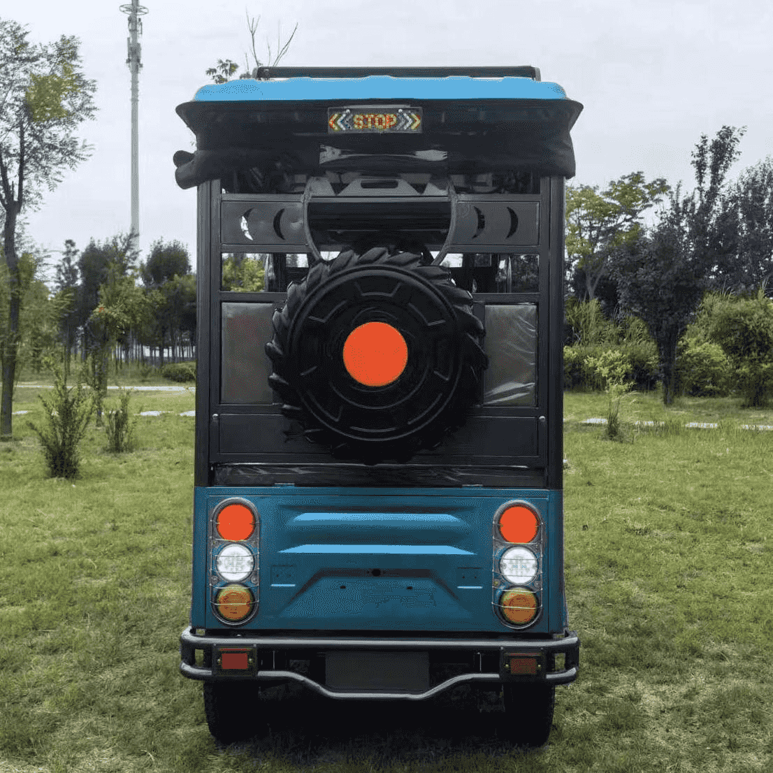 1.9m Tall Enclosed Passenger Trike (6-Seater) | Factory FCL - ORVIK - Image 4