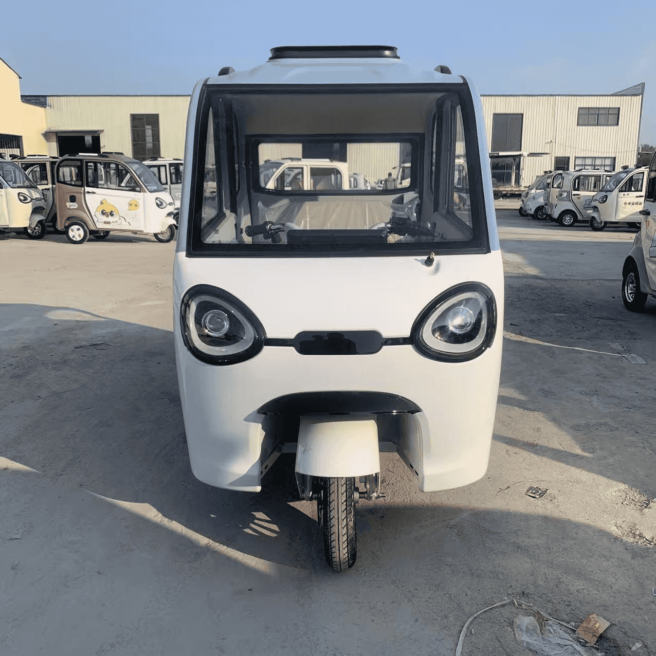 3-Seat Enclosed Passenger Trike for Resorts | Factory FCL - ORVIK - Image 2