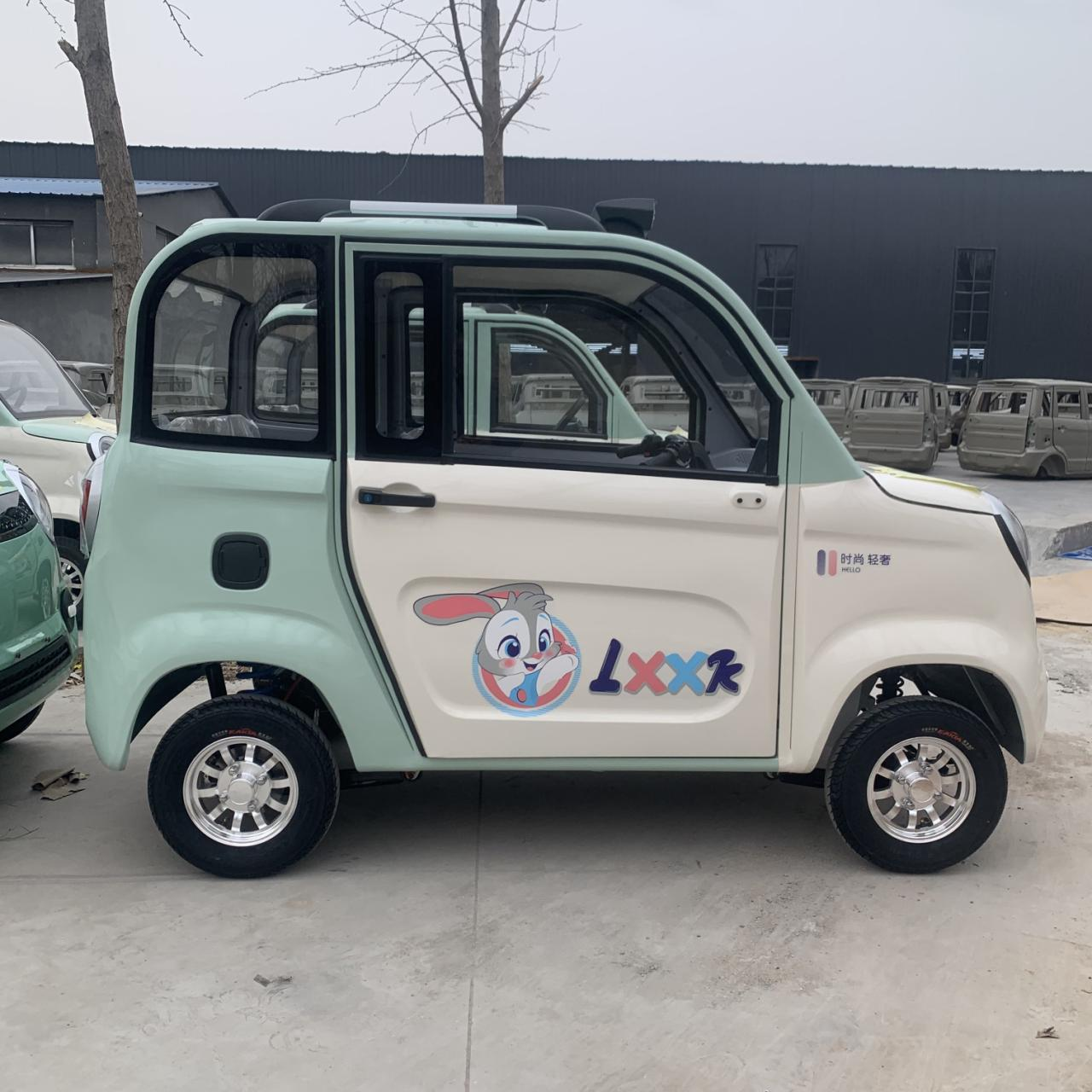 4-Passenger Enclosed Electric Shuttle (1000W) | Factory FCL - ORVIK - Image 4