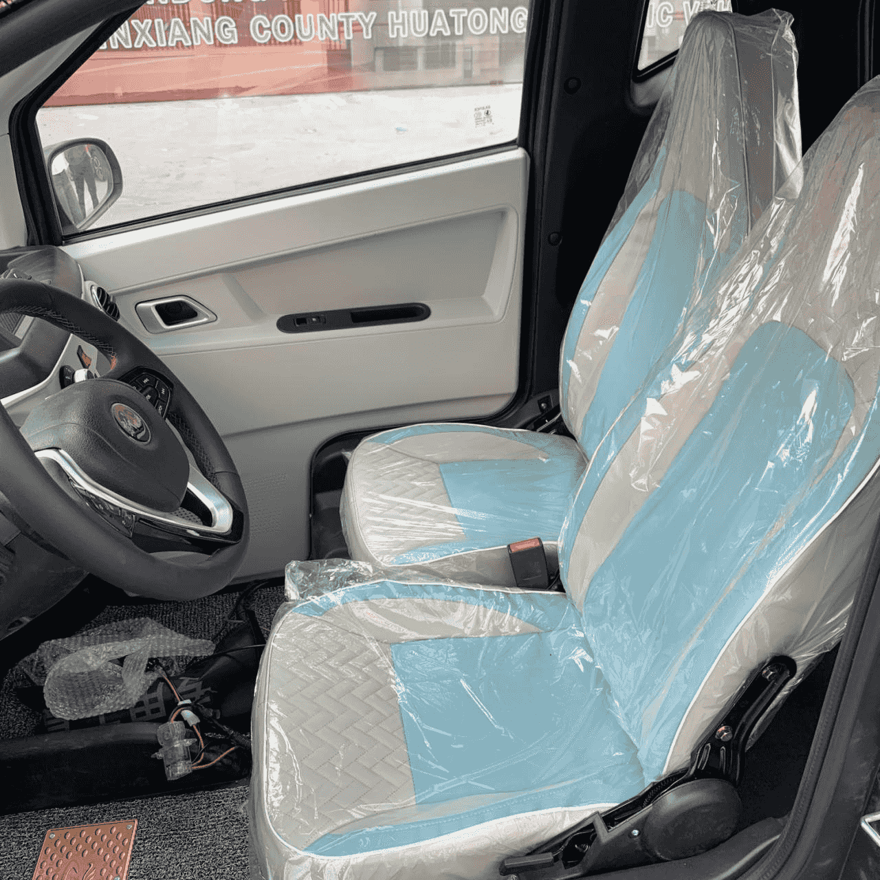 Premium 2-Seater Enclosed Electric LSEV | Factory FCL - ORVIK - Image 3