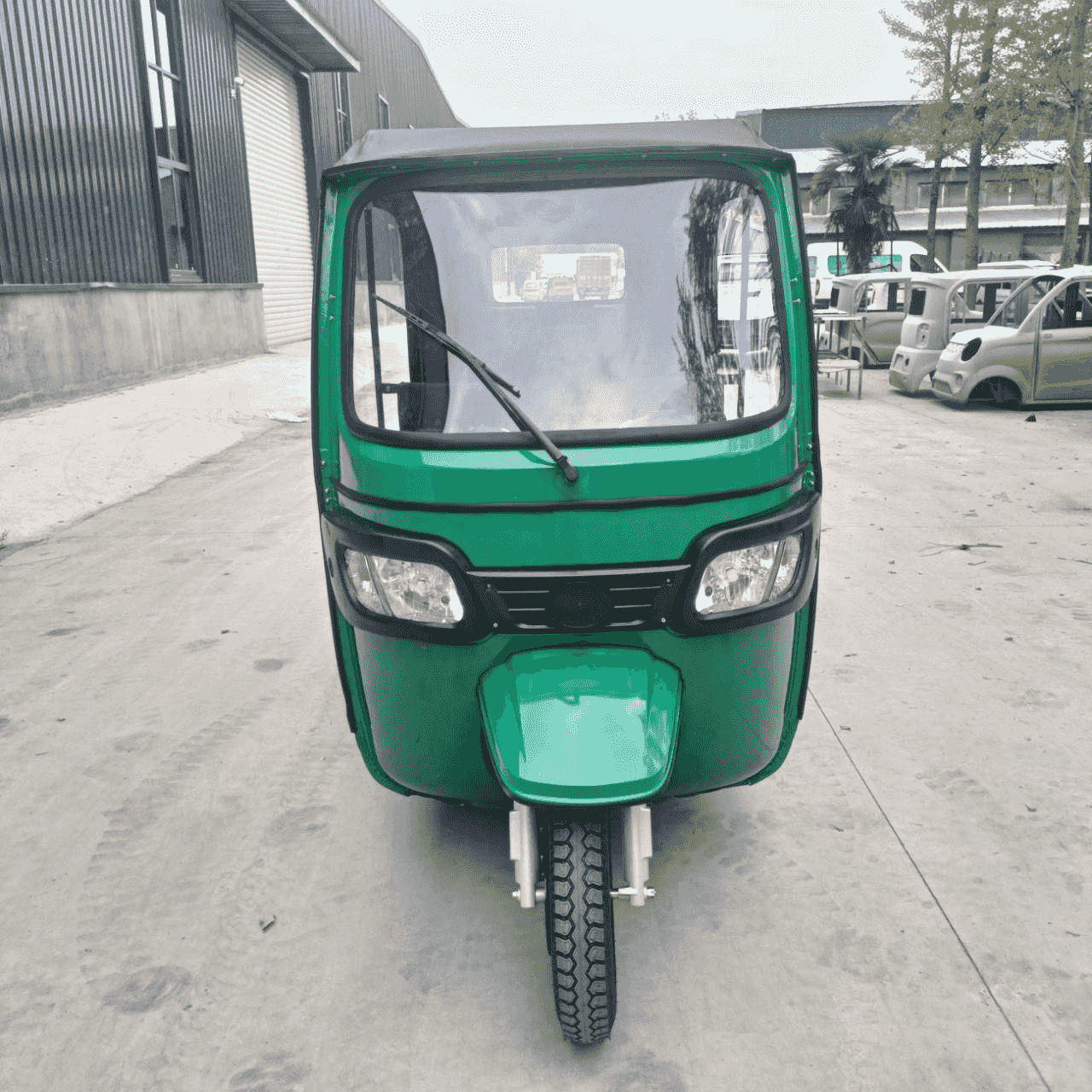 Wholesale 3000W enclosed electric passenger trike for 5-6 people. Features a cabin heater, Arctic-ready chassis & solar options. Get factory FCL quotes.